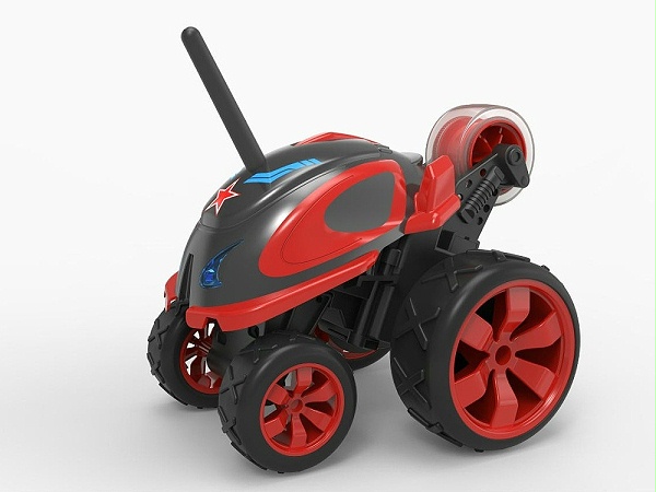 五轮特技玩具车设计