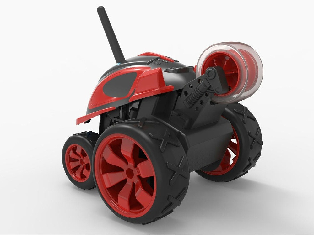 五轮特技玩具车设计