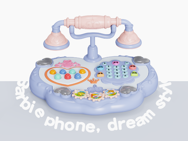 芭比电话机玩具设计