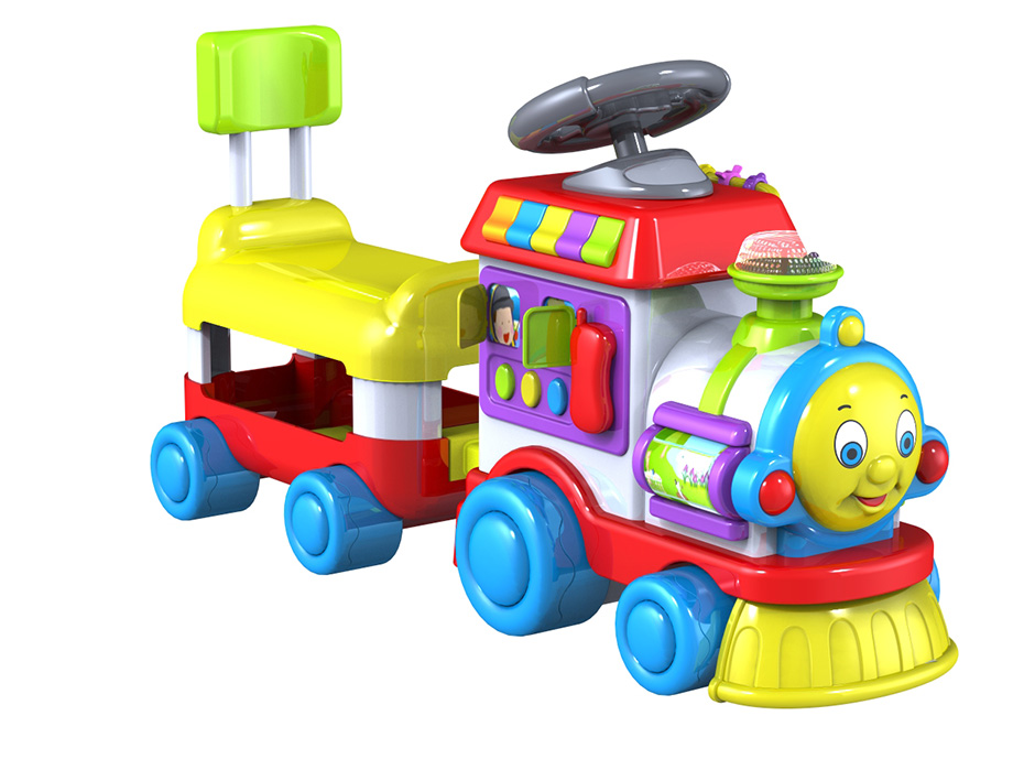 婴幼益智童车设计